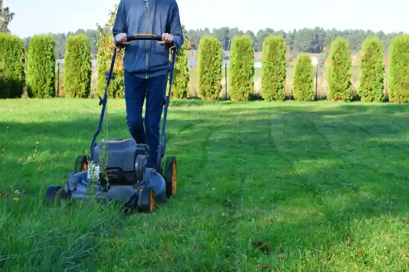 Can you mow wet grass in Santa Maria, CA 